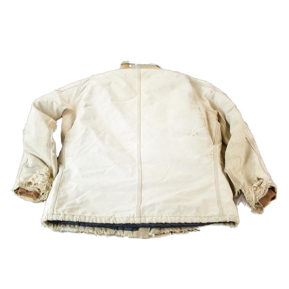 Vintage 1990s Thrashed Carhartt Traditional Work Jacket Men's Large from propervintagecanada