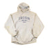 Vintage 1990s Thrashed Jansport Notre Dame Irish University Crossgrain Hoodie Sweater Men&