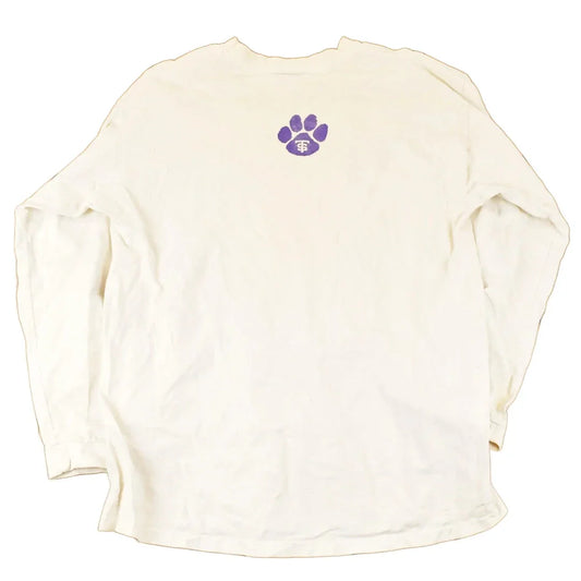 Vintage 1990s Thrashed Jansport St Thomas Tommies Graphic Print Crewneck Shirt Mens L from propervintagecanada