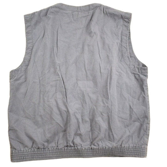 Vintage 1990s Threds Cargo Vest Men's Medium from propervintagecanada