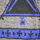 Vintage 1990s Three Feet Off Aztec Knit Sweater Men's M / Abstract 3D Pattern / Funky 90s Pullover from propervintagecanada