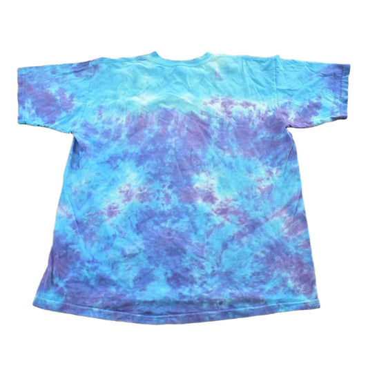 Vintage 1990s Tie-Dye Peace Sign T-Shirt Men's Large from propervintagecanada