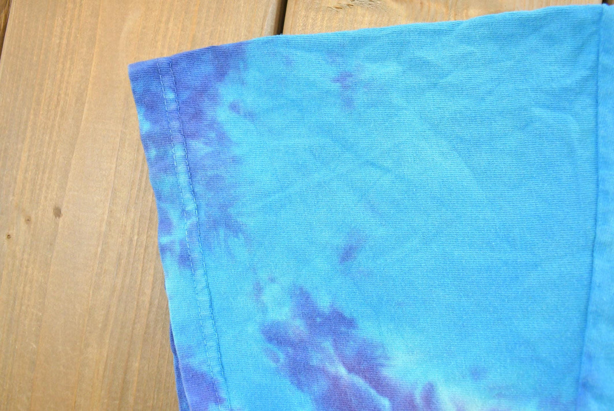 Vintage 1990s Tie-Dye Peace Sign T-Shirt Men's Large from propervintagecanada
