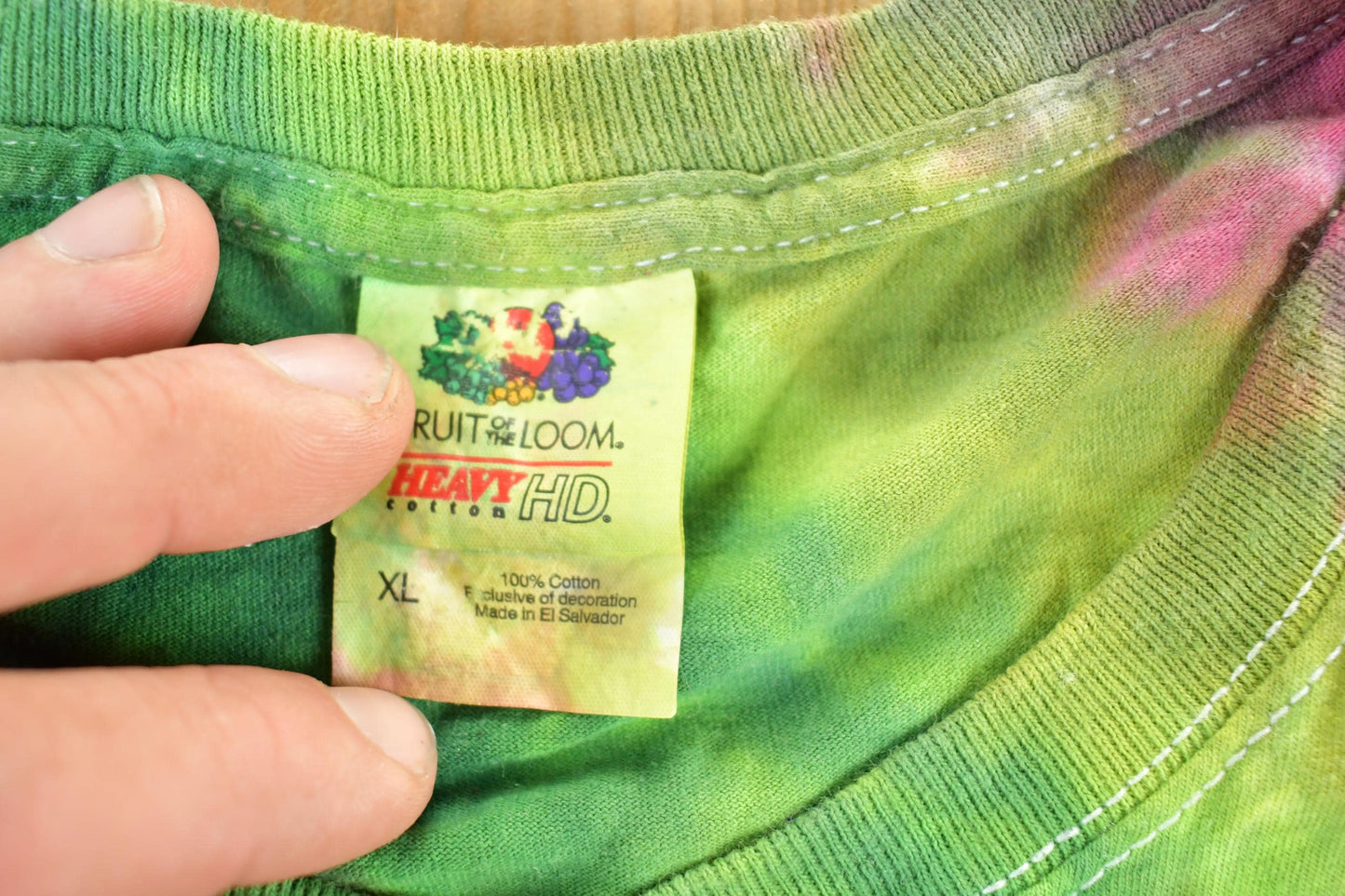 Vintage 1990s Tie Dye Souvenir T-Shirt Mens L from propervintagecanada