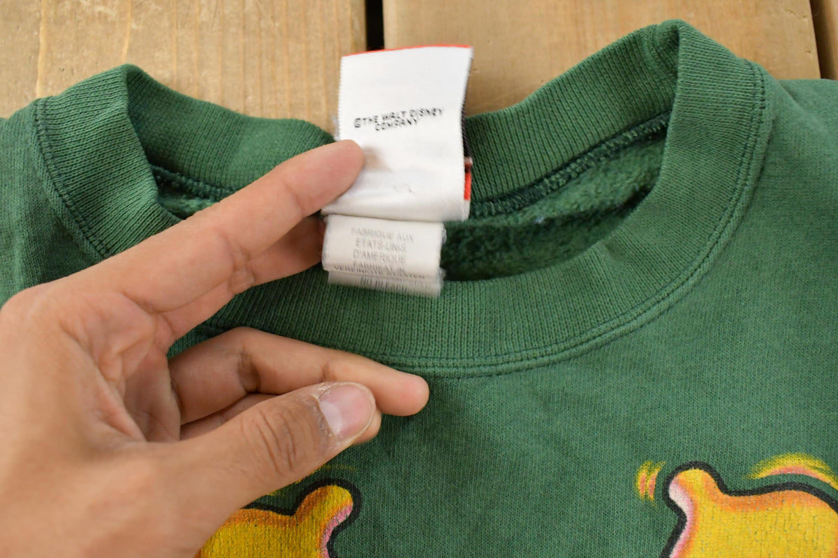 Vintage 1990s Tigger Winnie The Pooh Walt Disney World Crewneck Sweatshirt Men's Large from propervintagecanada