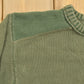 Vintage 1990s Timberland Army Green Knit Crewneck Sweatshirt Men's Large from propervintagecanada