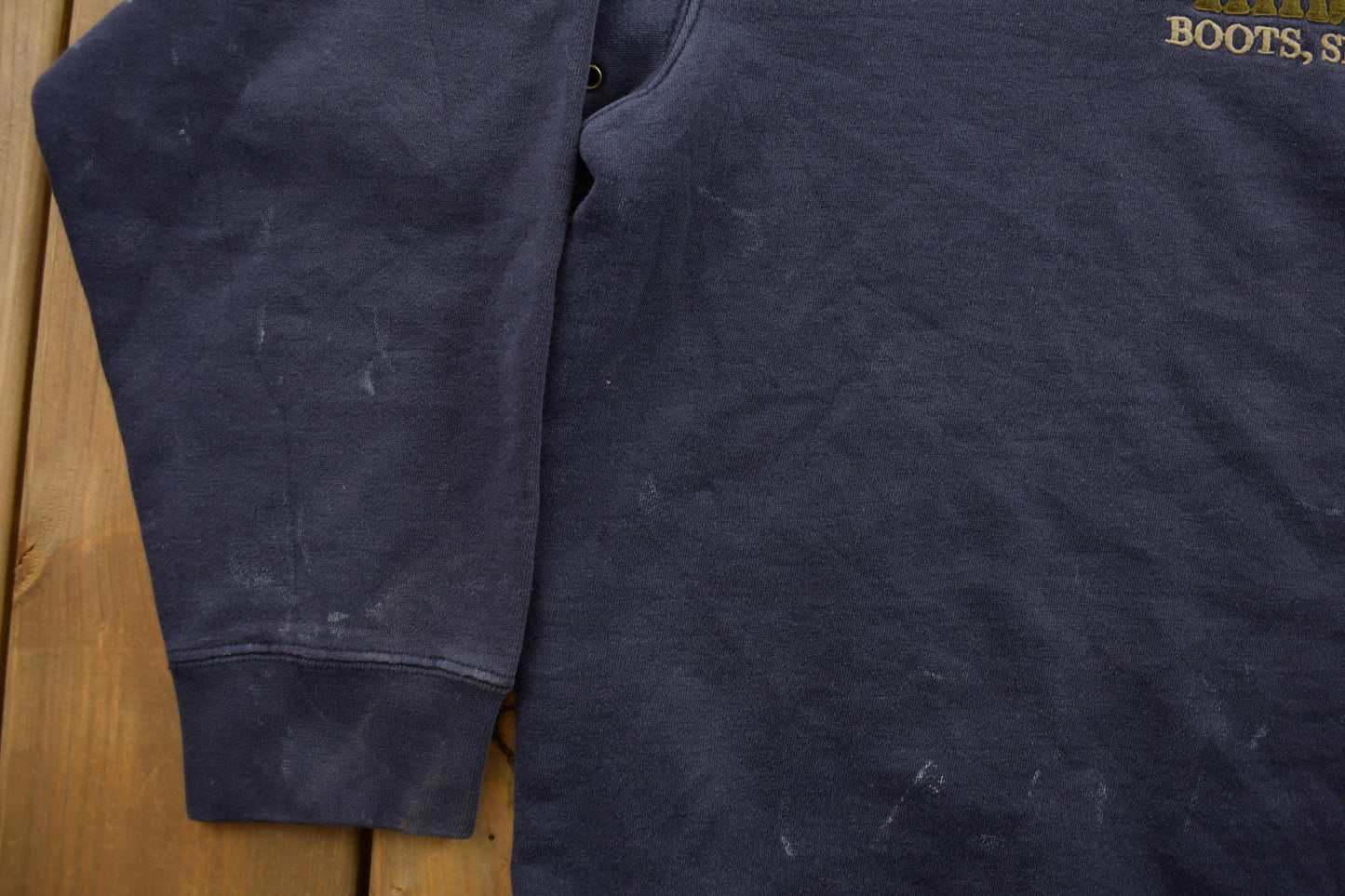 Vintage 1990s Timberland Embroidered Crewneck Sweatshirt from propervintagecanada