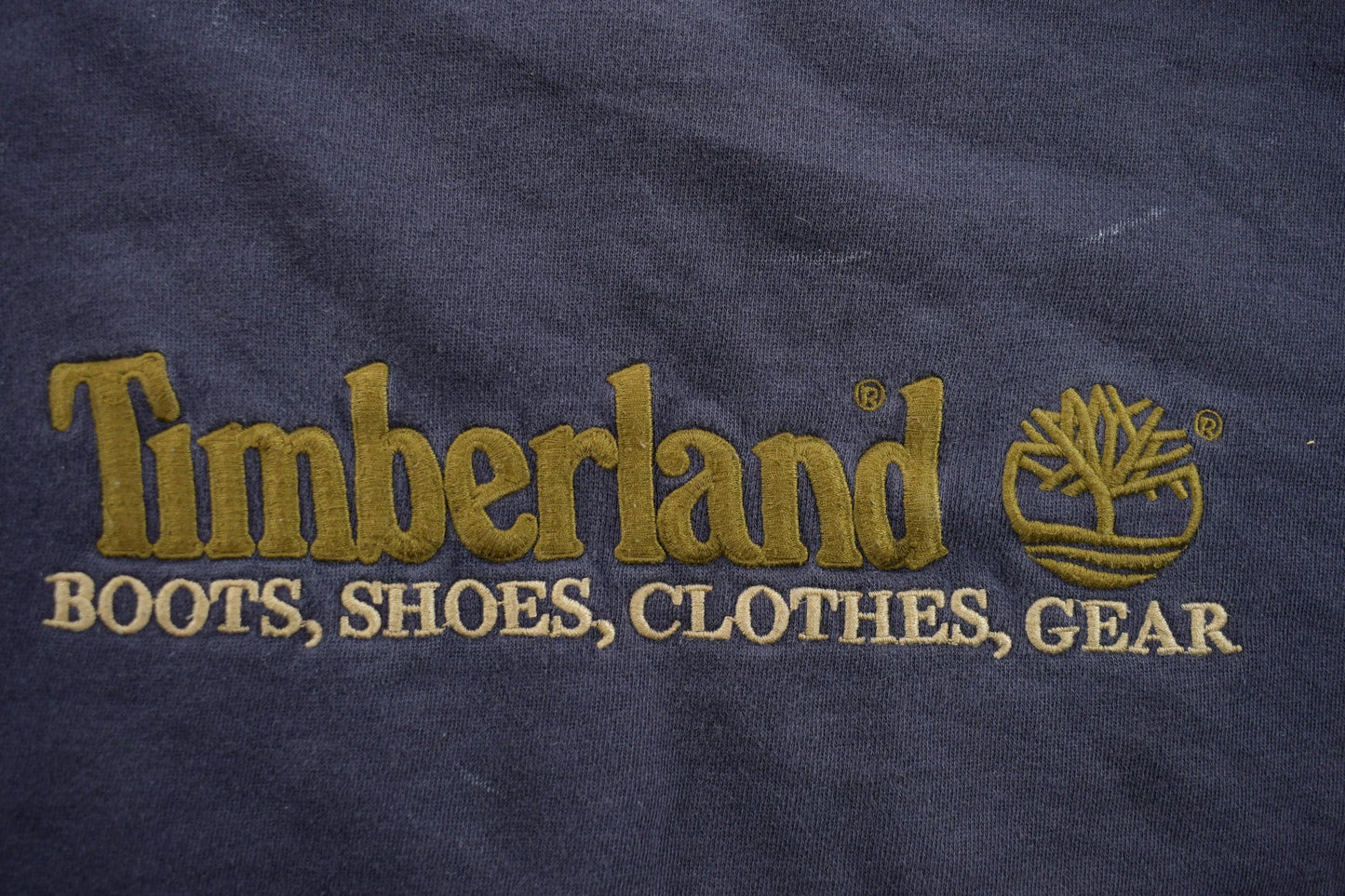 Vintage 1990s Timberland Embroidered Crewneck Sweatshirt from propervintagecanada