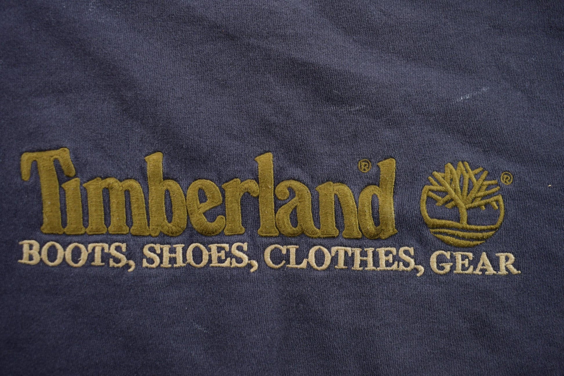 Vintage 1990s Timberland Embroidered Crewneck Sweatshirt from propervintagecanada