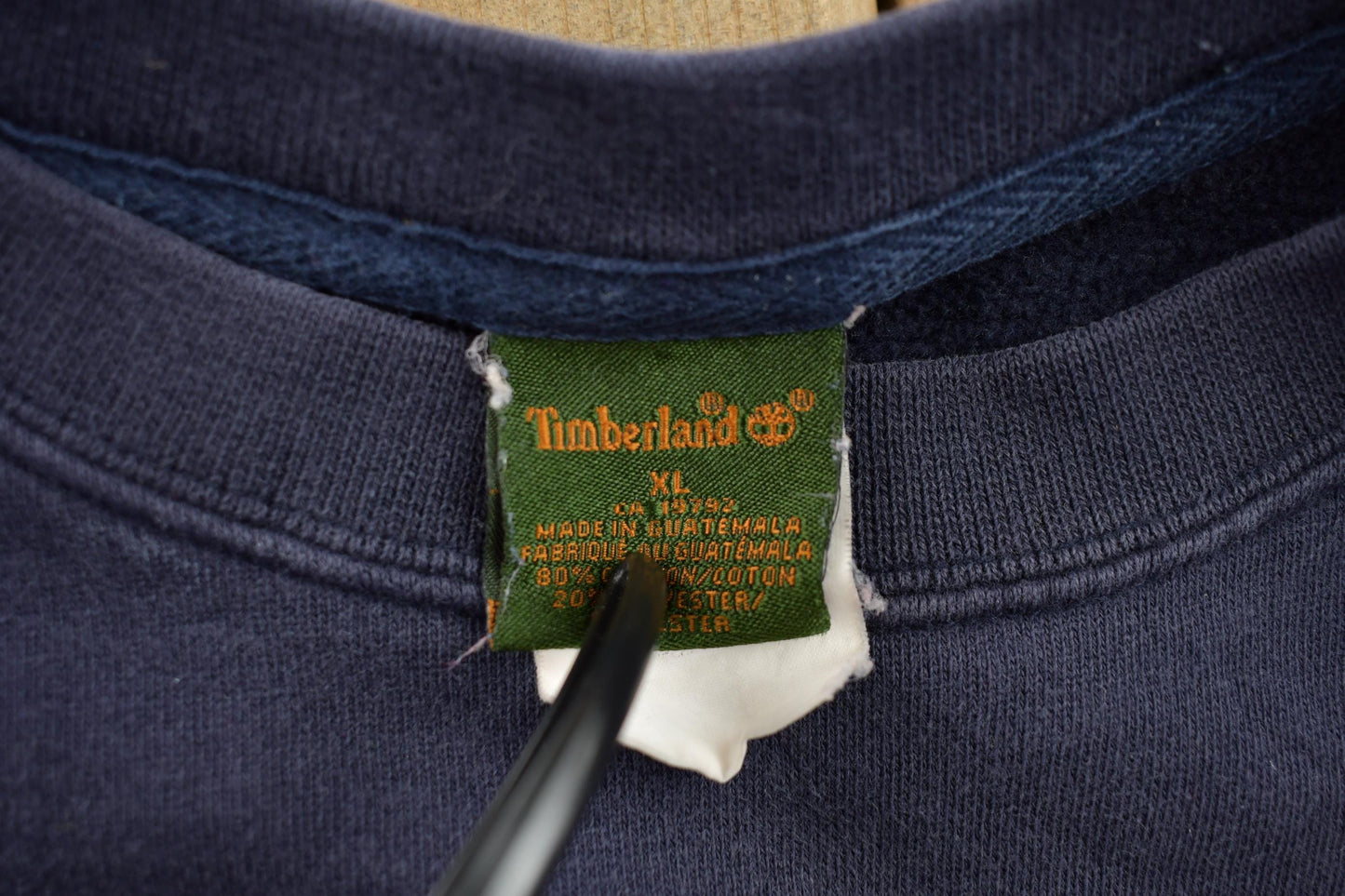 Vintage 1990s Timberland Embroidered Crewneck Sweatshirt from propervintagecanada