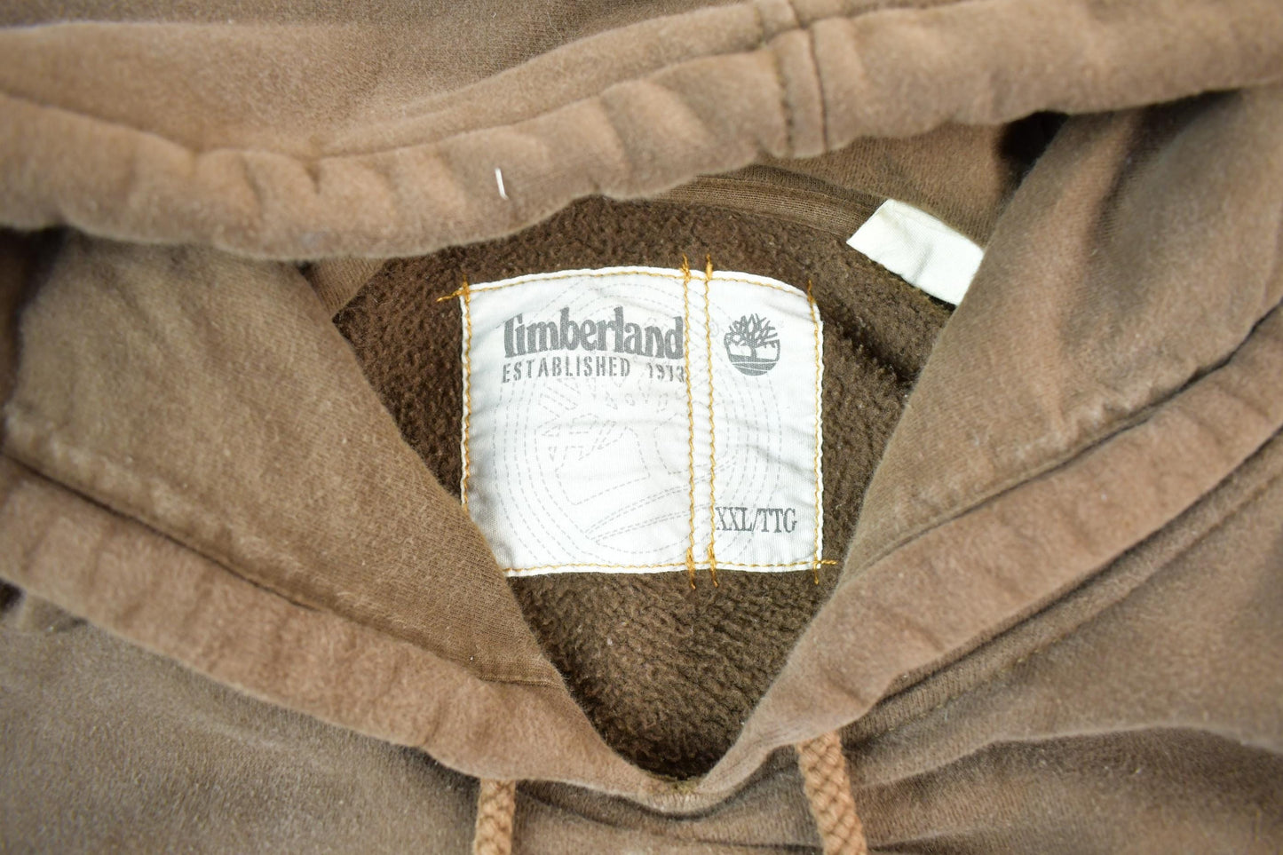 Vintage 1990s Timberland Embroidered Hoodie Men's 2XL from propervintagecanada