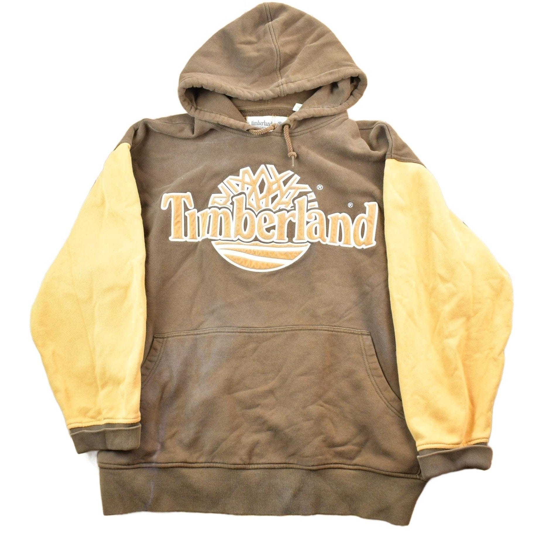 Vintage 1990s Timberland Embroidered Hoodie Men's 2XL from propervintagecanada