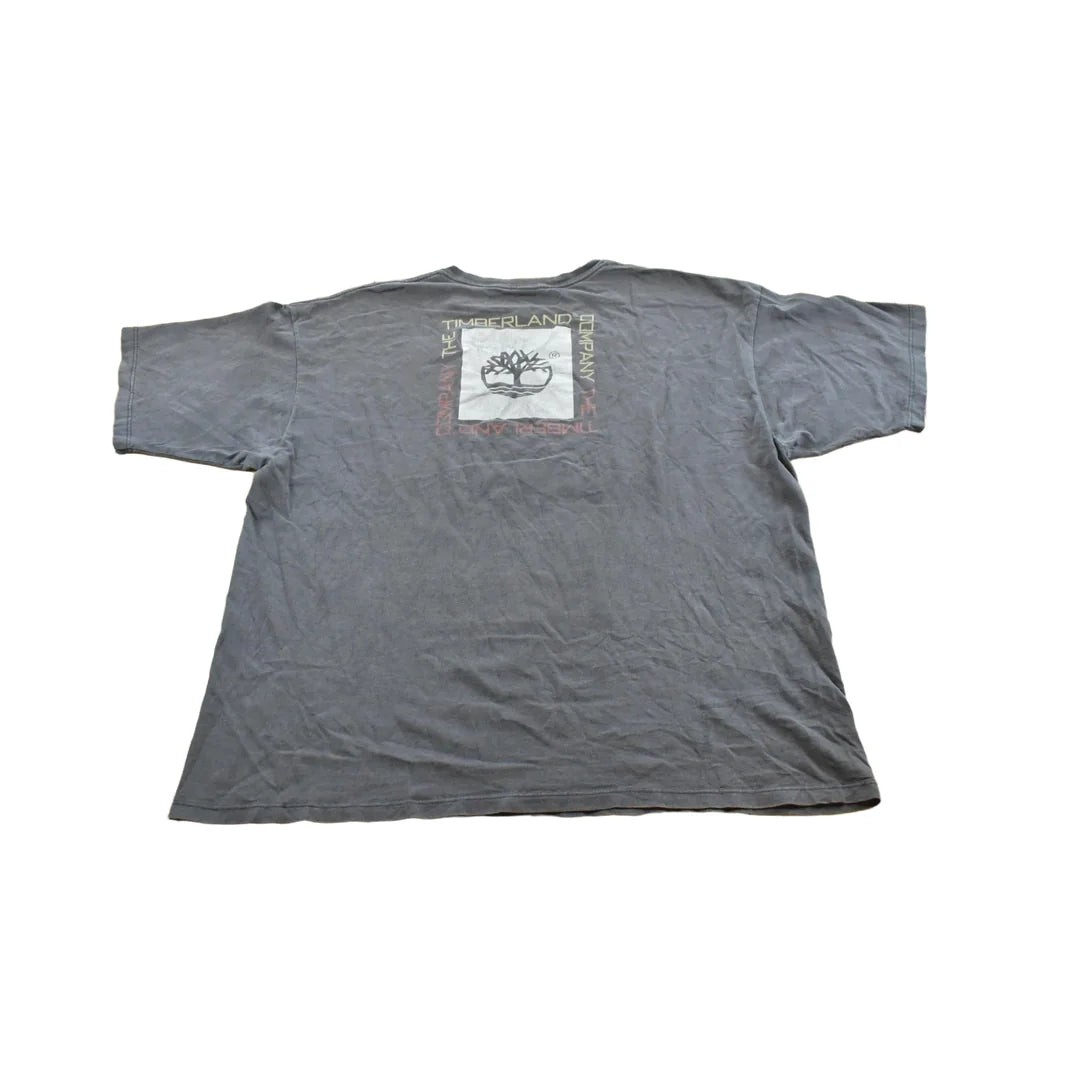 Vintage 1990s Timberland Logo Promotional T-Shirt Men's 2XL from propervintagecanada