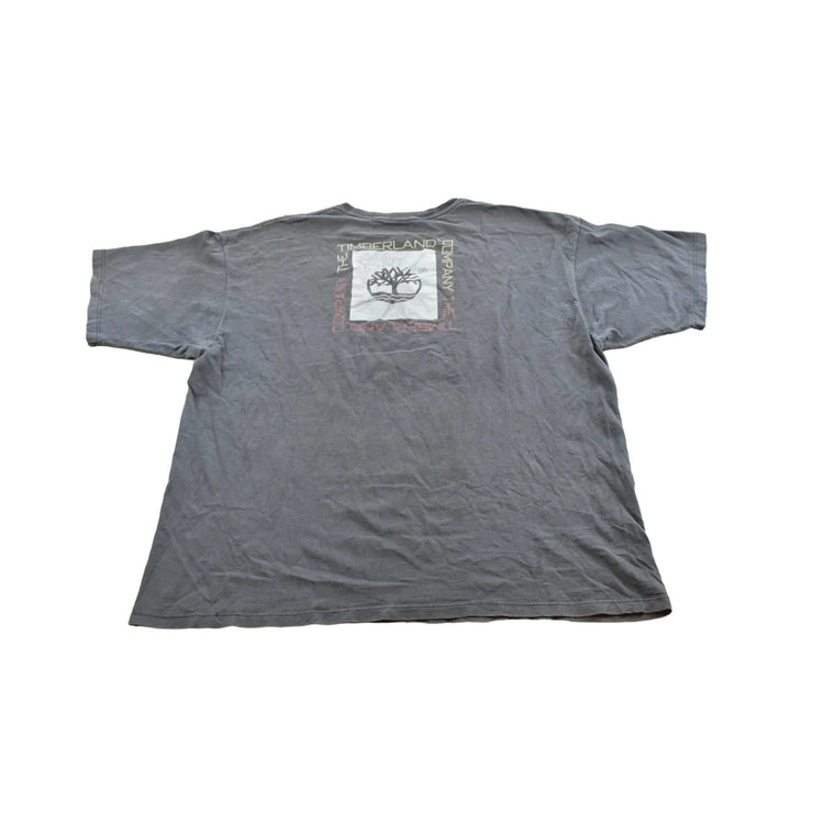 Vintage 1990s Timberland Logo Promotional T-Shirt Men's 2XL from propervintagecanada