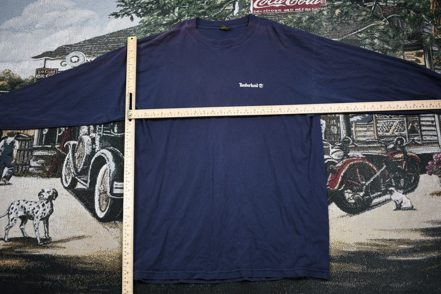 Vintage 1990s Timberland Long Sleeve Graphic T Shirt Men's XL from propervintagecanada