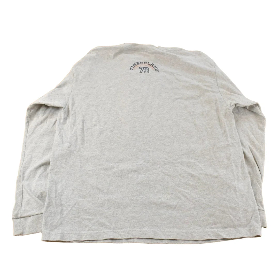 Vintage 1990s Timberland Long Sleeve Graphic T-Shirt Mens L from propervintagecanada