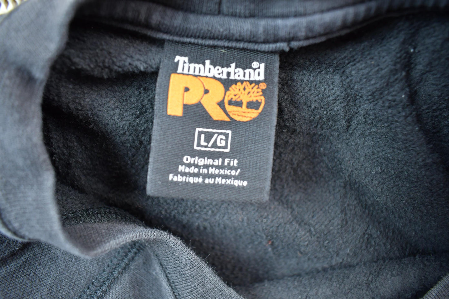 Vintage 1990s Timberland Pro Distressed Crewneck Sweatshirt Men's Large from propervintagecanada