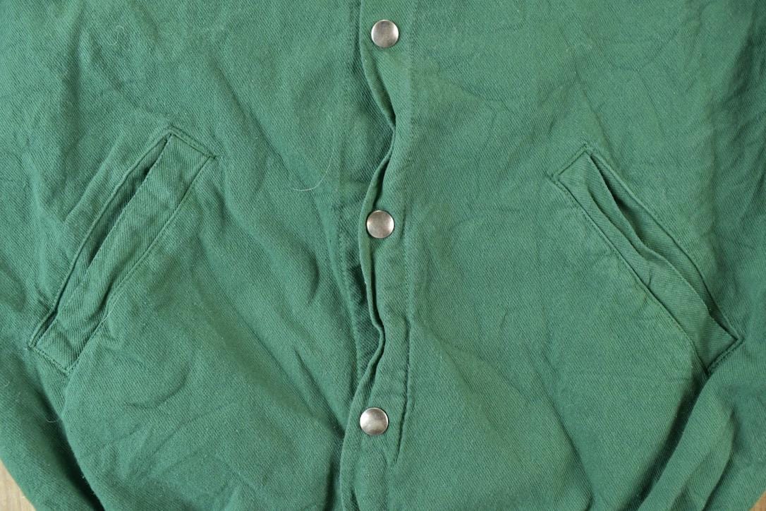 Vintage 1990s Timeout 100% Cotton Button Up Souvenir Crewneck Sweatshirt Men's Large from propervintagecanada