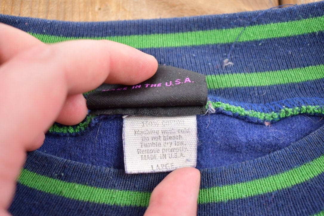 Vintage 1990s Tippecanoe Indiana Crewneck Sweatshirt Men's XL from propervintagecanada