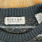 Vintage 1990s TipTop Classics Knit Abstract Pattern Crewneck Sweater Made In Canada Men's Medium from propervintagecanada