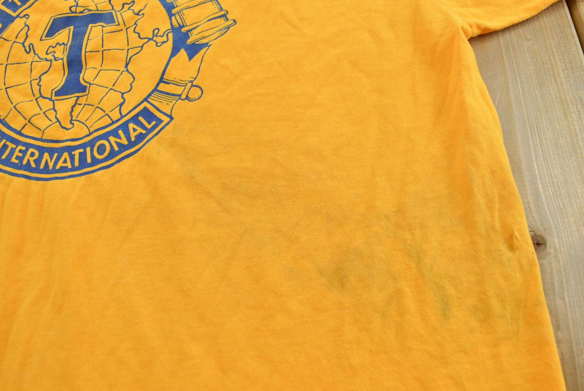 Vintage 1990s Toastmasters International Promotional T-Shirt Men's L from propervintagecanada
