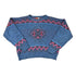 Vintage 1990s Todays News Abstract Knit Crewneck Sweater Men&