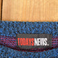 Vintage 1990s Todays News Abstract Knit Crewneck Sweater Men's L from propervintagecanada