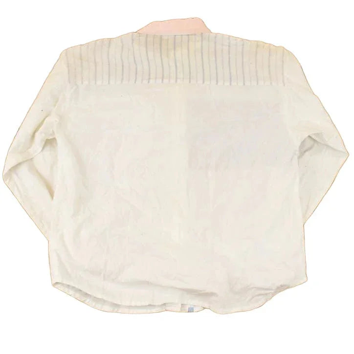 Vintage 1990s Together Embroidered Spring Farm Button Up Shirt Women's L from propervintagecanada