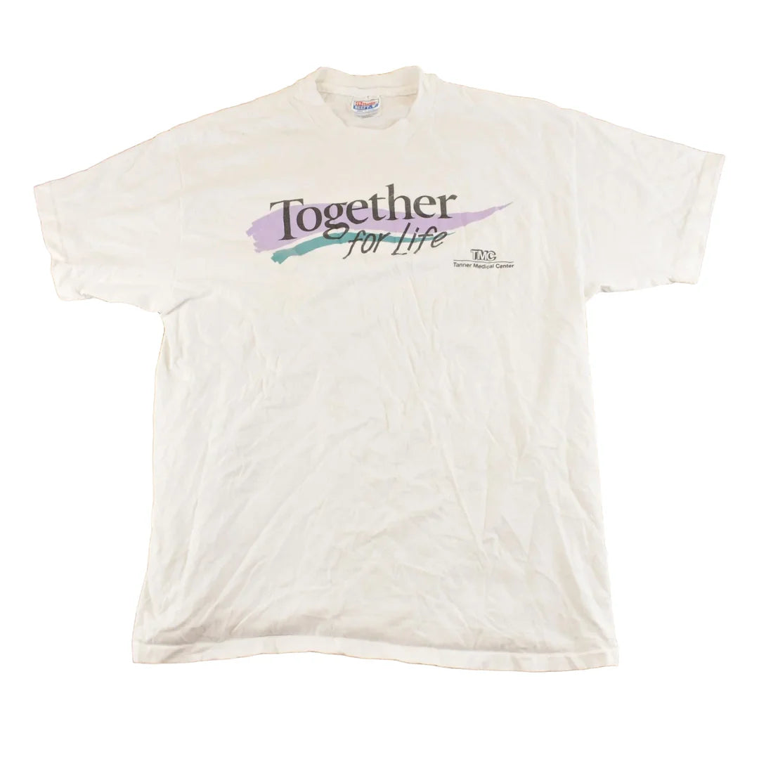 Vintage 1990s Together For Life Tanner Medical Center Graphic T-Shirt Men's L from propervintagecanada