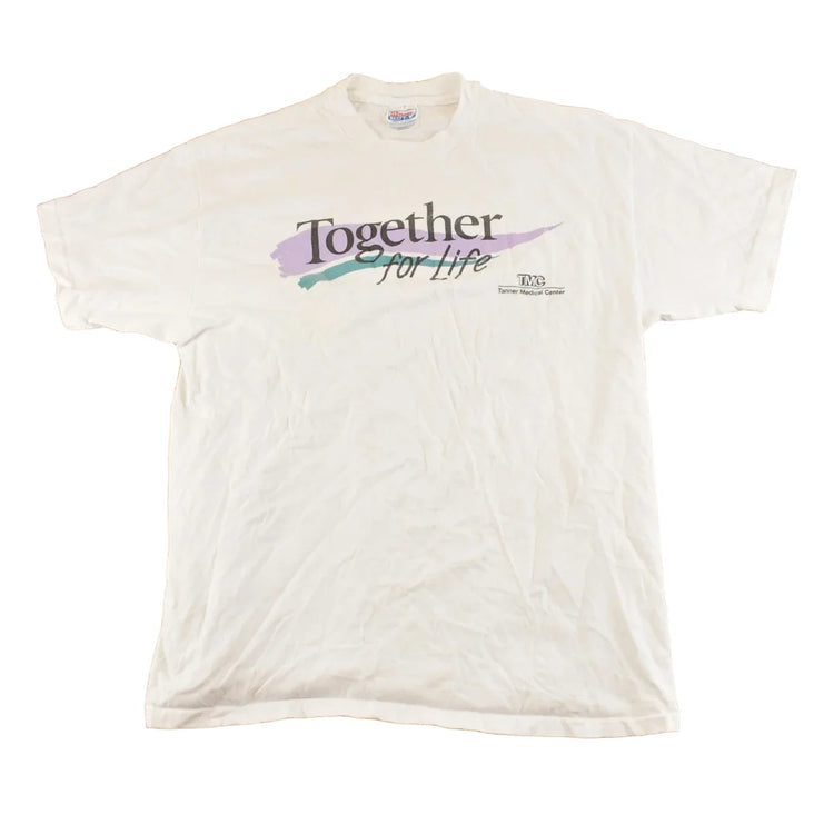 Vintage 1990s Together For Life Tanner Medical Center Graphic T-Shirt Men's L from propervintagecanada