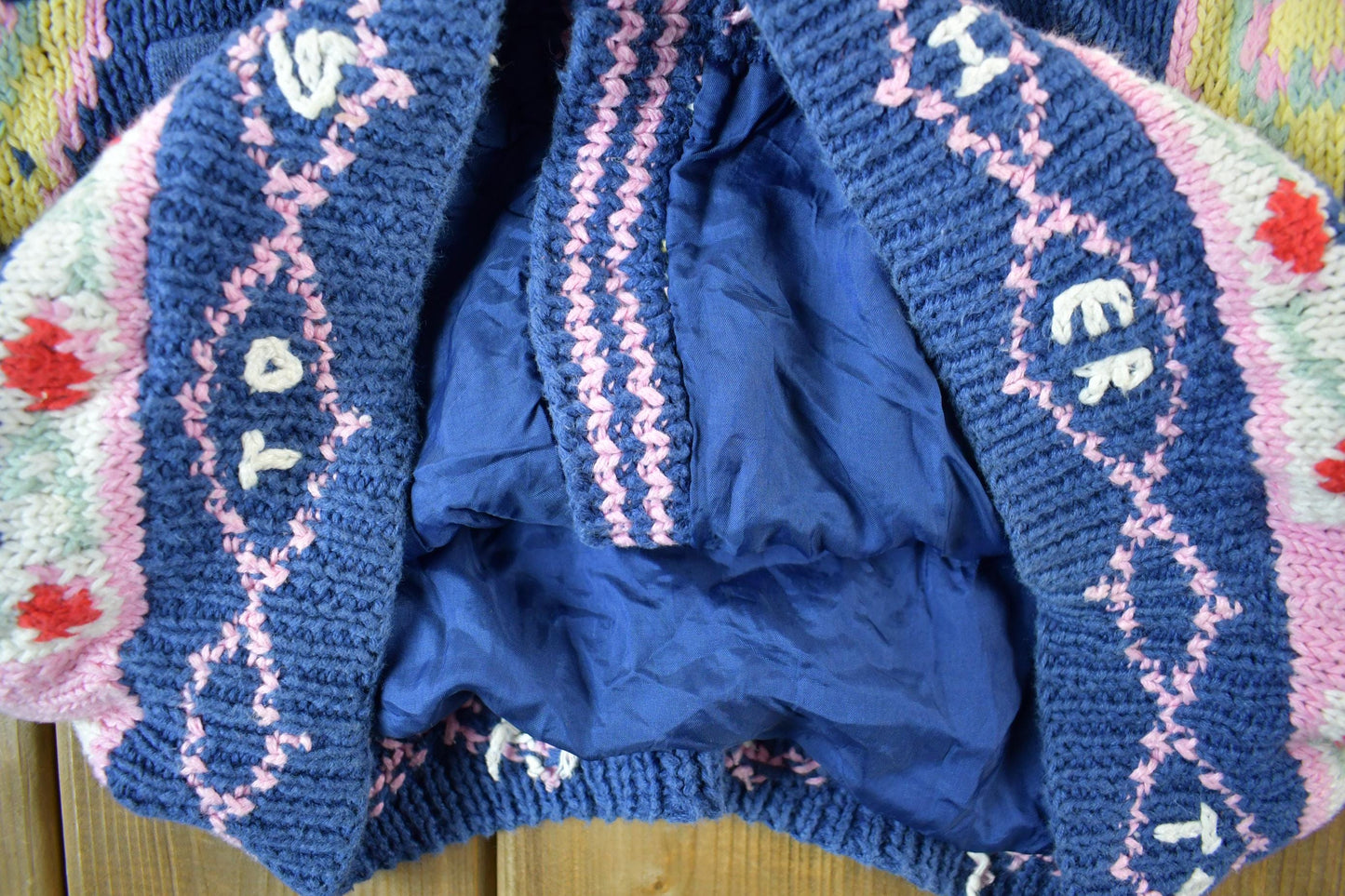 Vintage 1990s Together Knit Cardigan Women's Medium from propervintagecanada