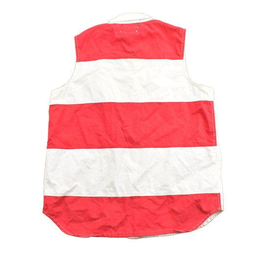 Vintage 1990s Tommy Hilfiger American Flag Stars & Stripes Button Up Vest Women's S from propervintagecanada