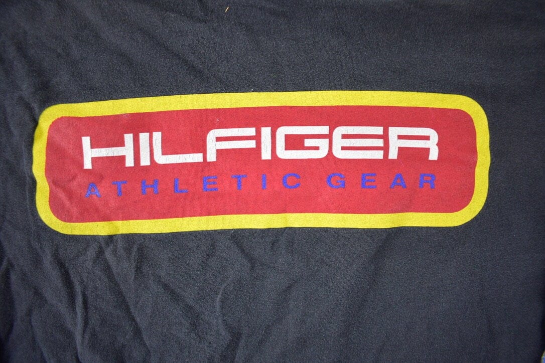 Vintage 1990s Tommy Hilfiger Athletic Gear Long Sleeve Shirt Men's Large from propervintagecanada