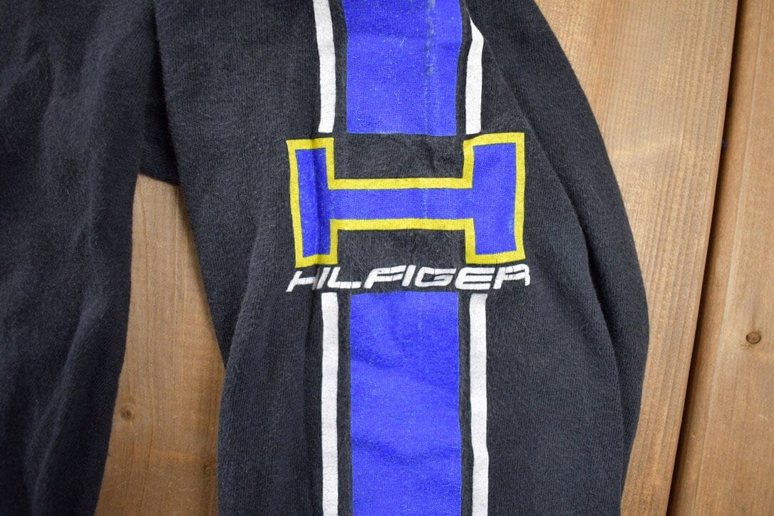 Vintage 1990s Tommy Hilfiger Athletic Gear Long Sleeve Shirt Men's Large from propervintagecanada