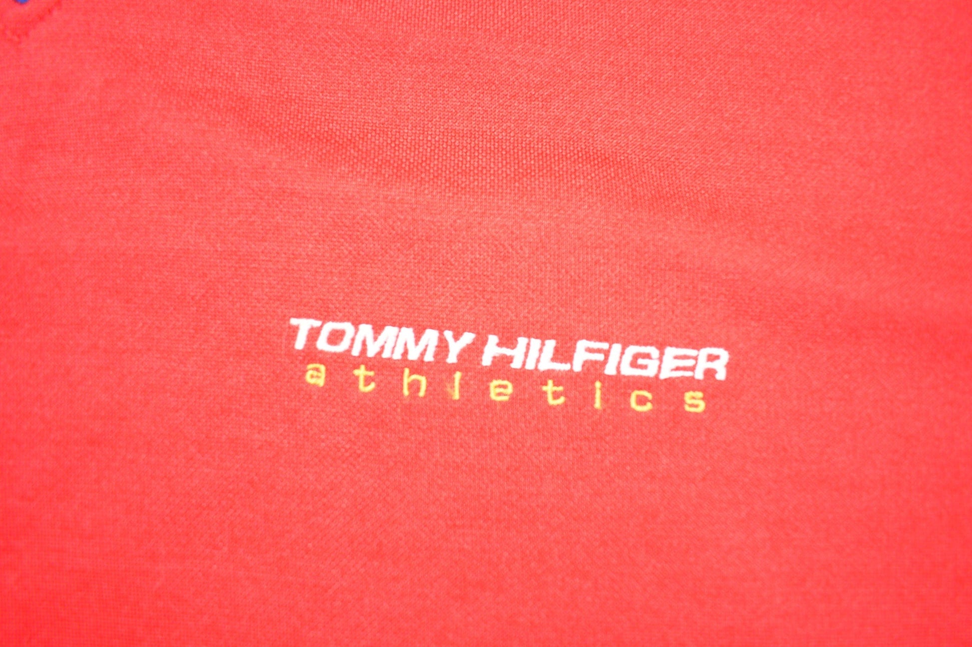 Vintage 1990s Tommy Hilfiger Athletics T-Shirt Men's XL from propervintagecanada