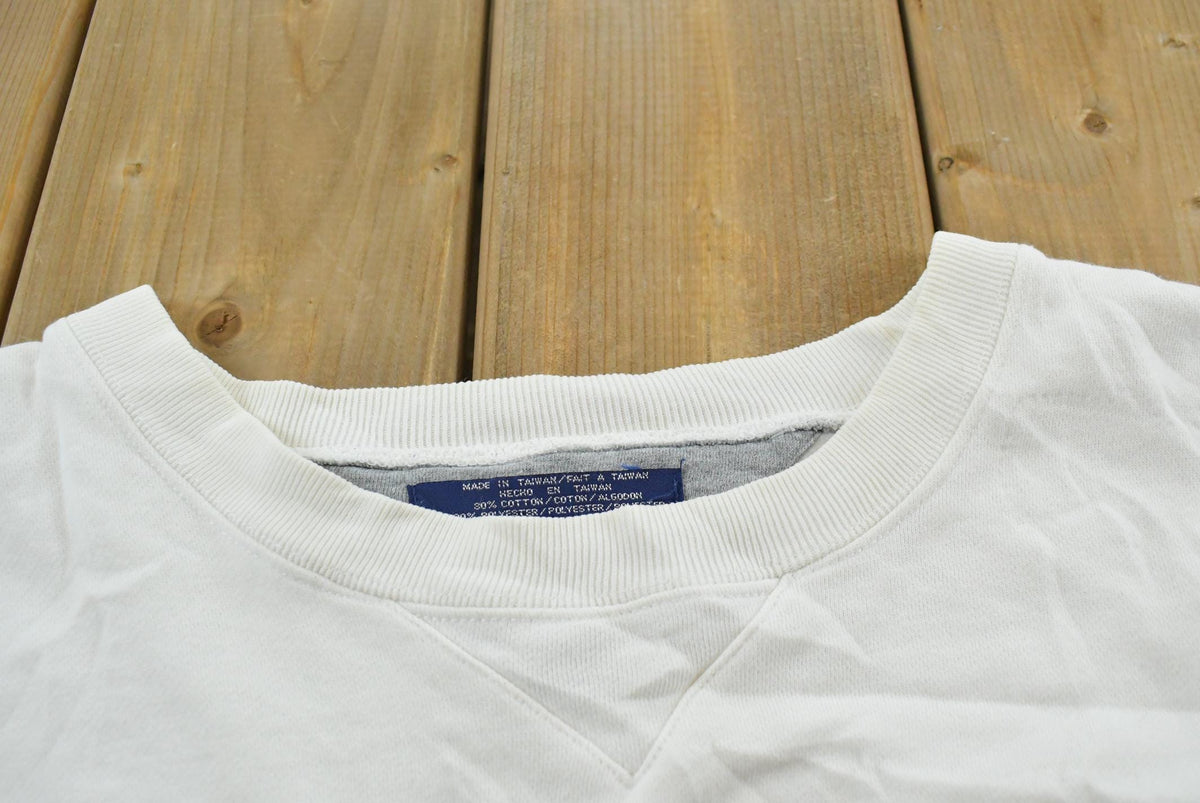 Vintage 1990s Tommy Hilfiger Big Flag Crewneck Sweatshirt Men's 2XL / 90s Streetwear / Logo Sweater / Layering from propervintagecanada