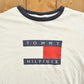 Vintage 1990s Tommy Hilfiger Big Flag Graphic T Shirt Men's Medium from propervintagecanada