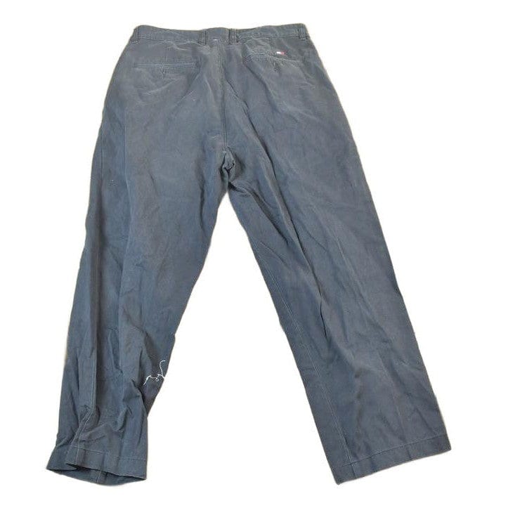 Vintage 1990s Tommy Hilfiger Black Chino Pants Men's 34 x 28 from propervintagecanada