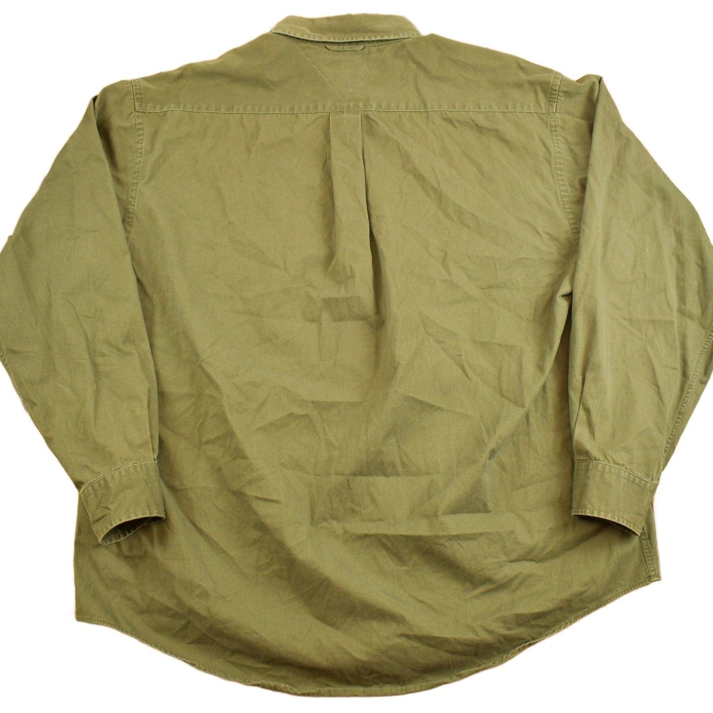 Vintage 1990s Tommy Hilfiger Blank Button Up Shirt Men's Large from propervintagecanada