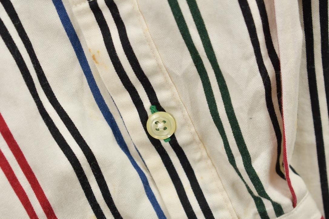 Vintage 1990s TOMMY HILFIGER Blank Button Up Shirt Men's Large from propervintagecanada