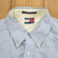 Vintage 1990s Tommy Hilfiger Blank Button Up Shirt Men's Large from propervintagecanada