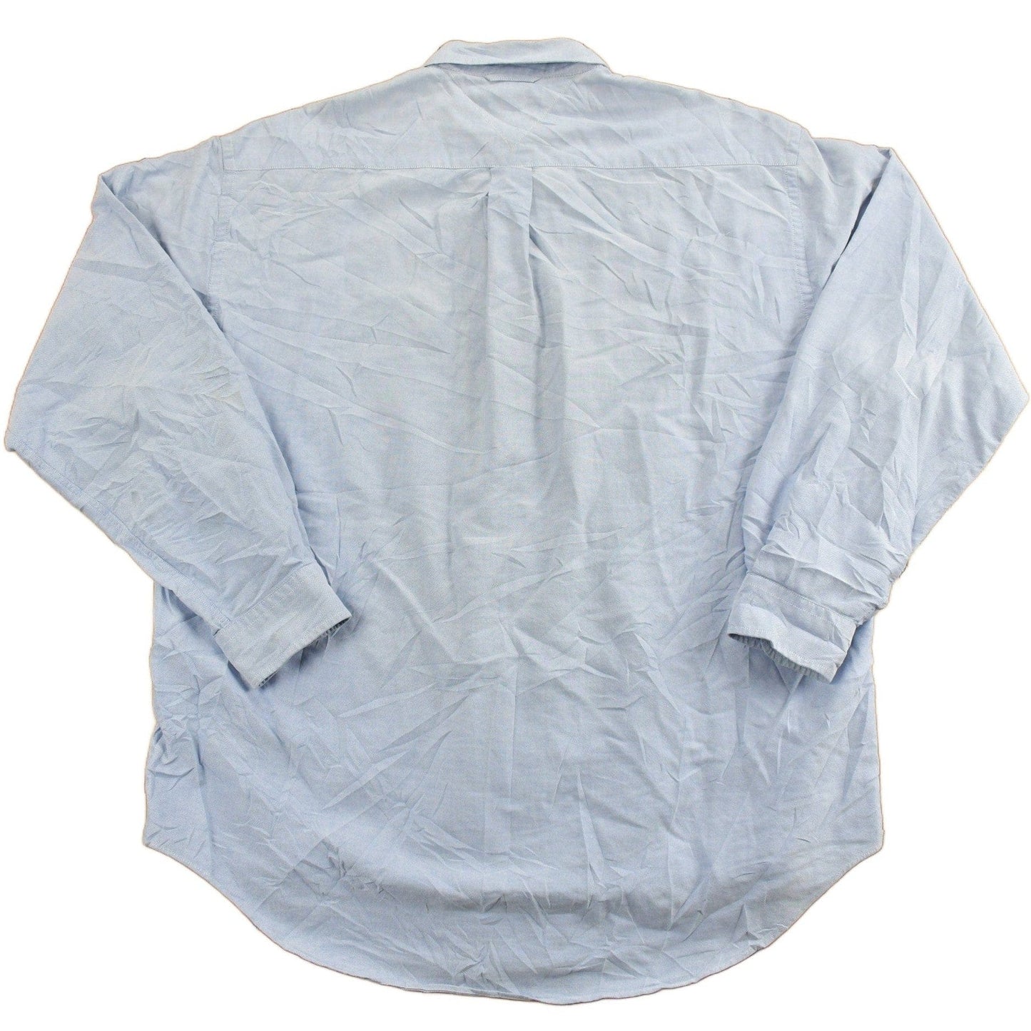Vintage 1990s Tommy Hilfiger Blank Button Up Shirt Men's Large from propervintagecanada