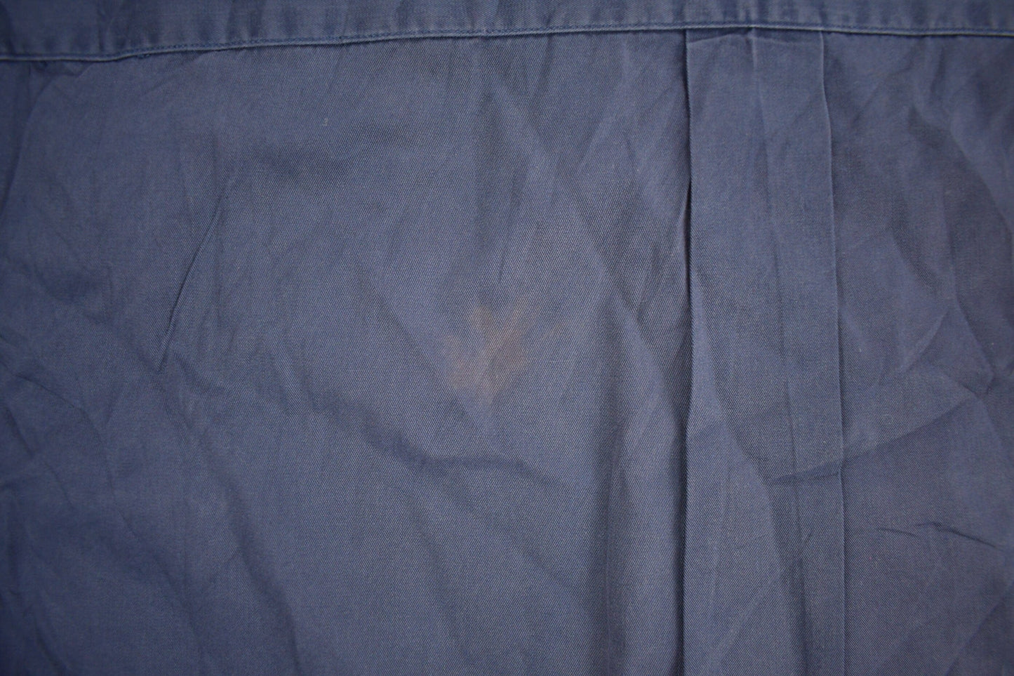 Vintage 1990s Tommy Hilfiger Blank Navy Button Up Shirt from propervintagecanada