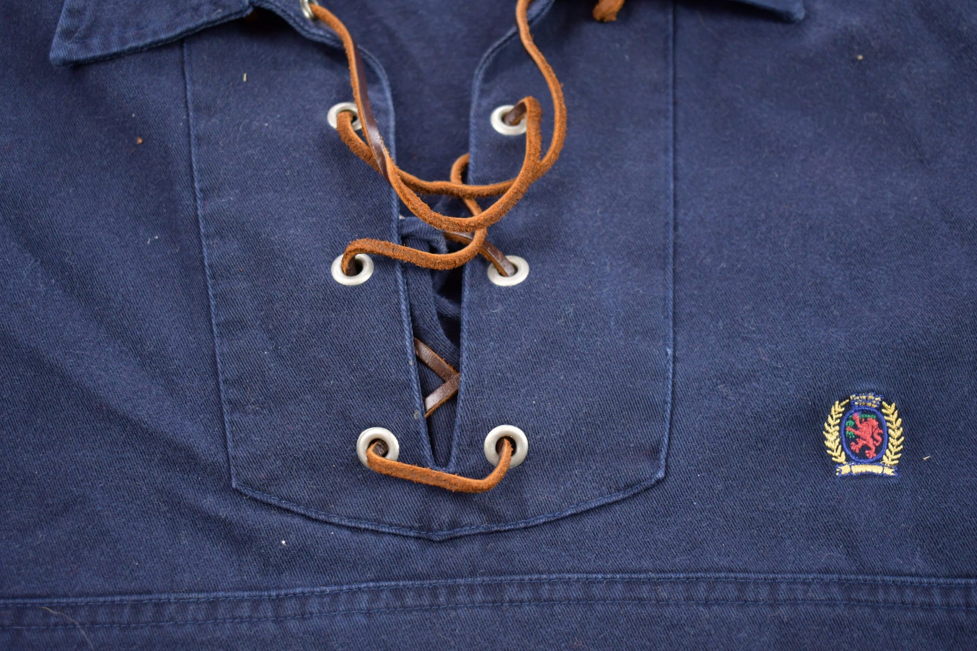 Vintage 1990s Tommy Hilfiger Blank Over Shirt from propervintagecanada