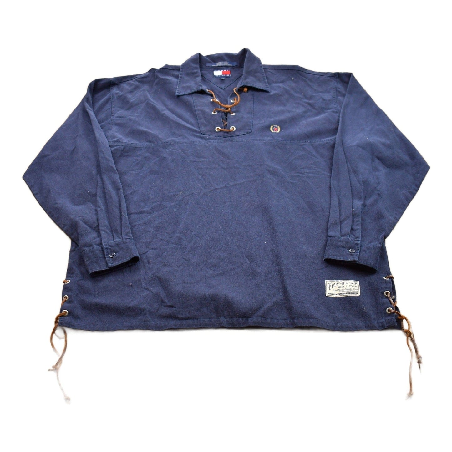 Vintage 1990s Tommy Hilfiger Blank Over Shirt from propervintagecanada