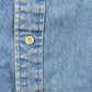 Vintage 1990s Tommy Hilfiger Button Up Denim Shirt Men's 2XL from propervintagecanada