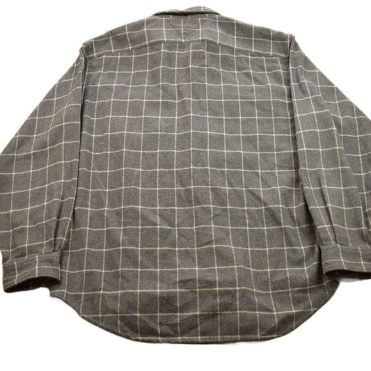 Vintage 1990s Tommy Hilfiger Button Up Flannel Shirt from propervintagecanada