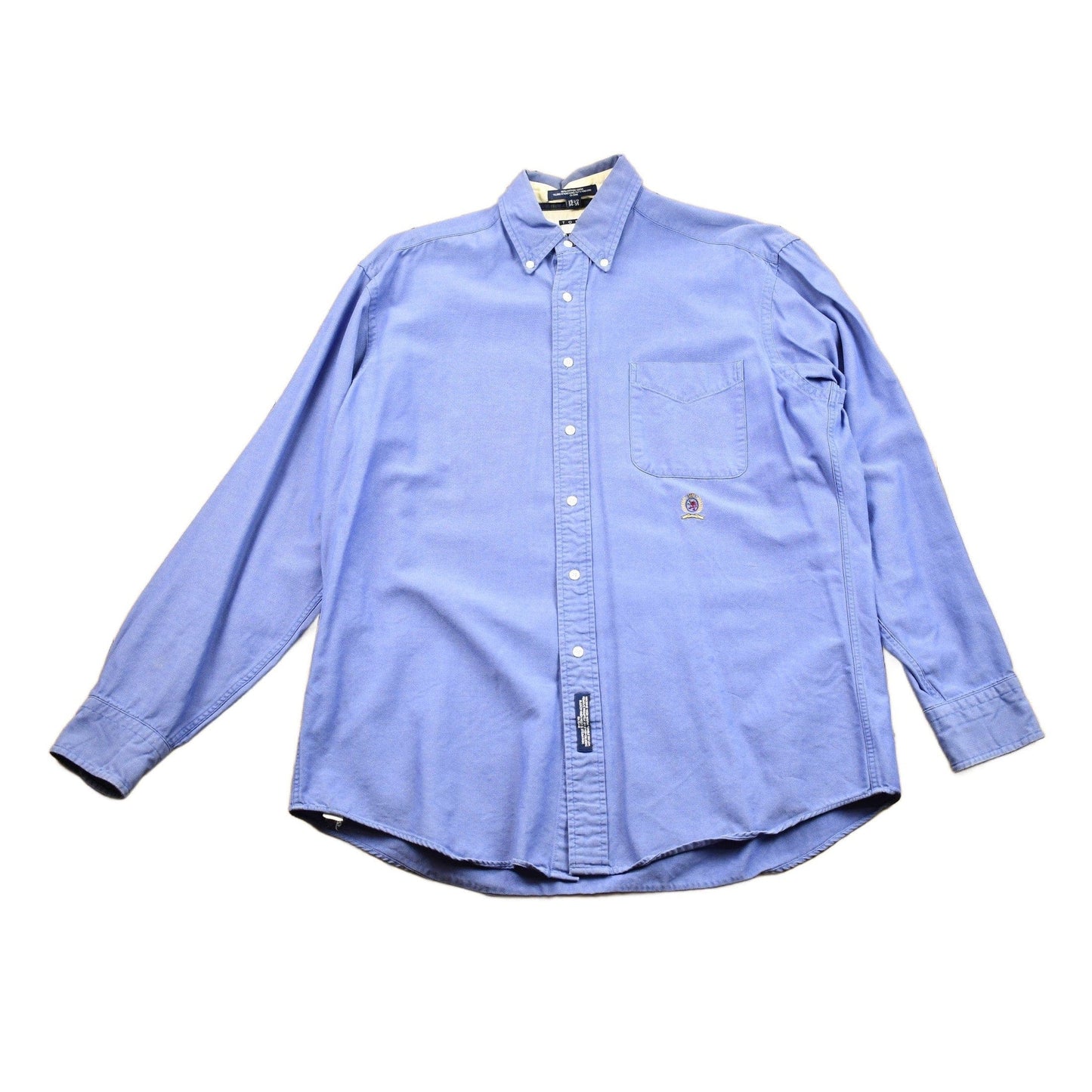 Vintage 1990s Tommy Hilfiger Button Up Shirt Men's Large from propervintagecanada