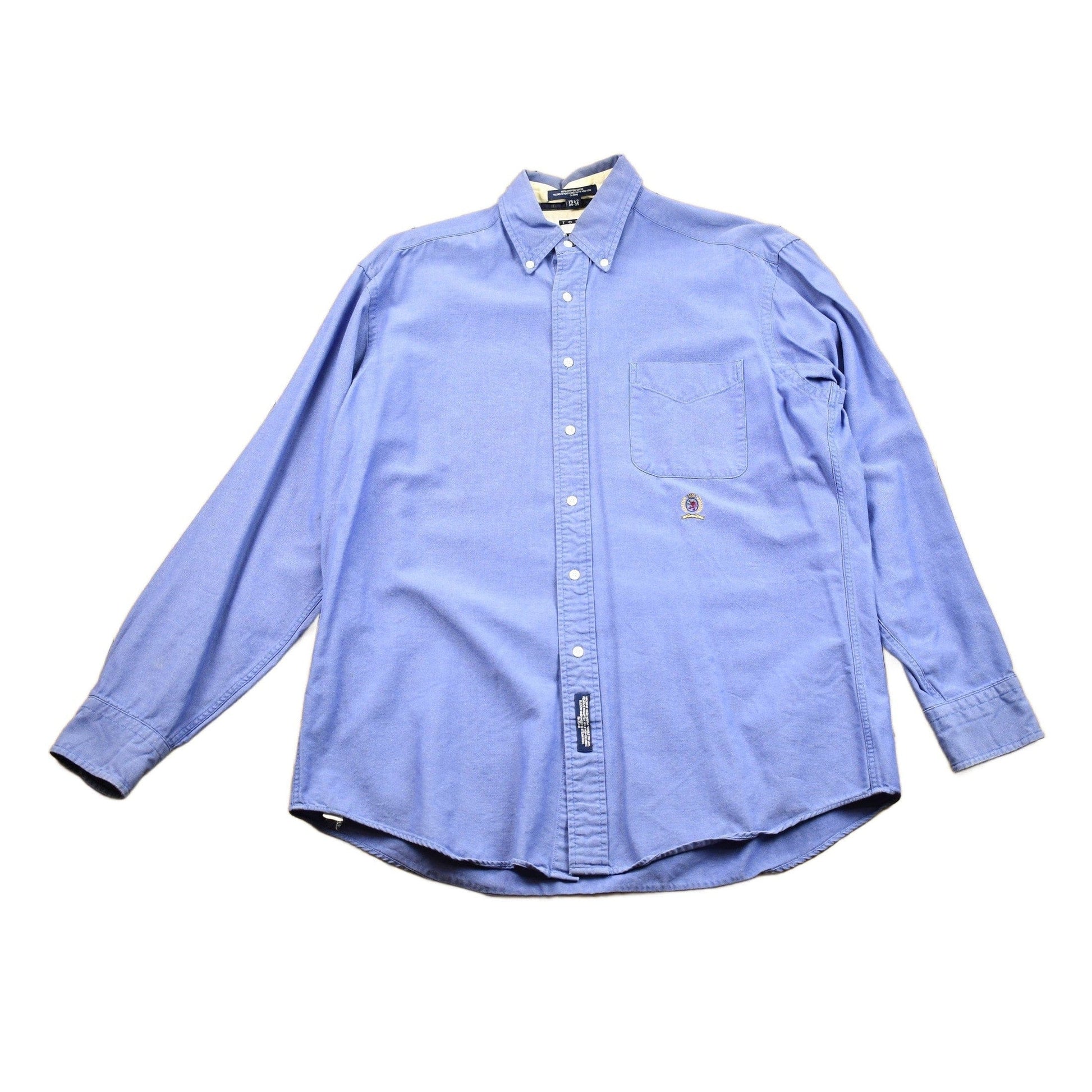 Vintage 1990s Tommy Hilfiger Button Up Shirt Men's Large from propervintagecanada