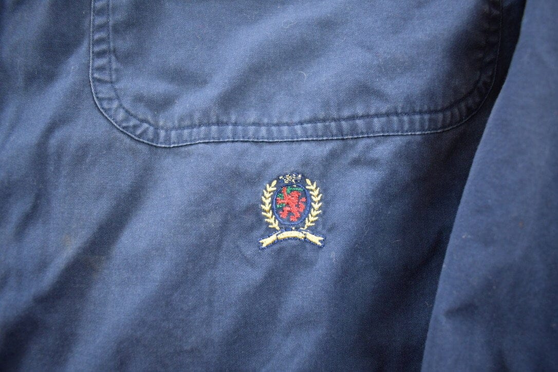Vintage 1990s Tommy Hilfiger Button Up Shirt Men's Large from propervintagecanada